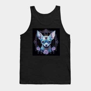 Mystic Blue Chihuahua Tank Top